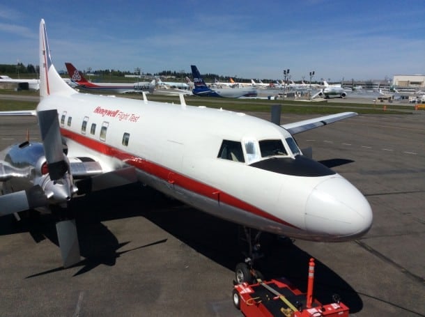 Convair test plane