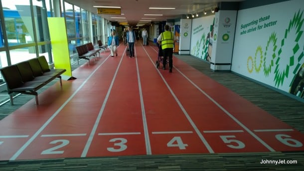 Glasgow Airport (Getting ready for Commonwealth Games)