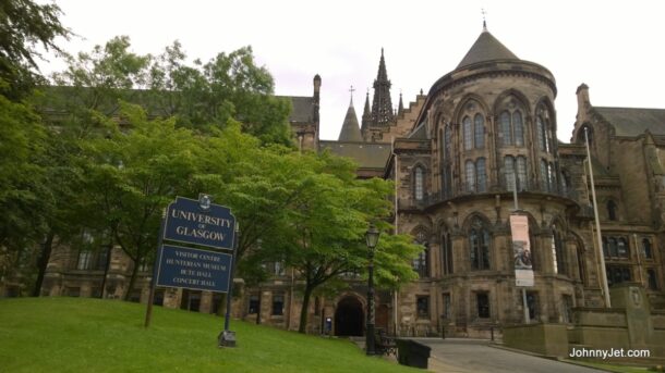 University of Glasgow in Scotland. 