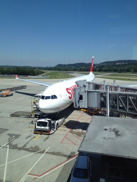 Swiss flies to Switzerland