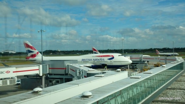 LHR-YYZ on British Airways 747
