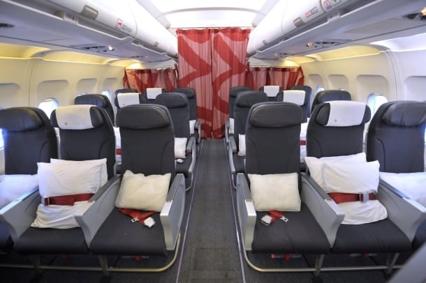Air Canada rouge Premium cabin A319