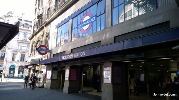 London's Holborn Tube Station