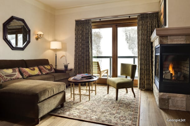 St. Regis Deer Valley luxury suite parlor