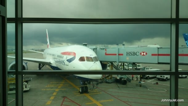 British Airways 787 at YYZ