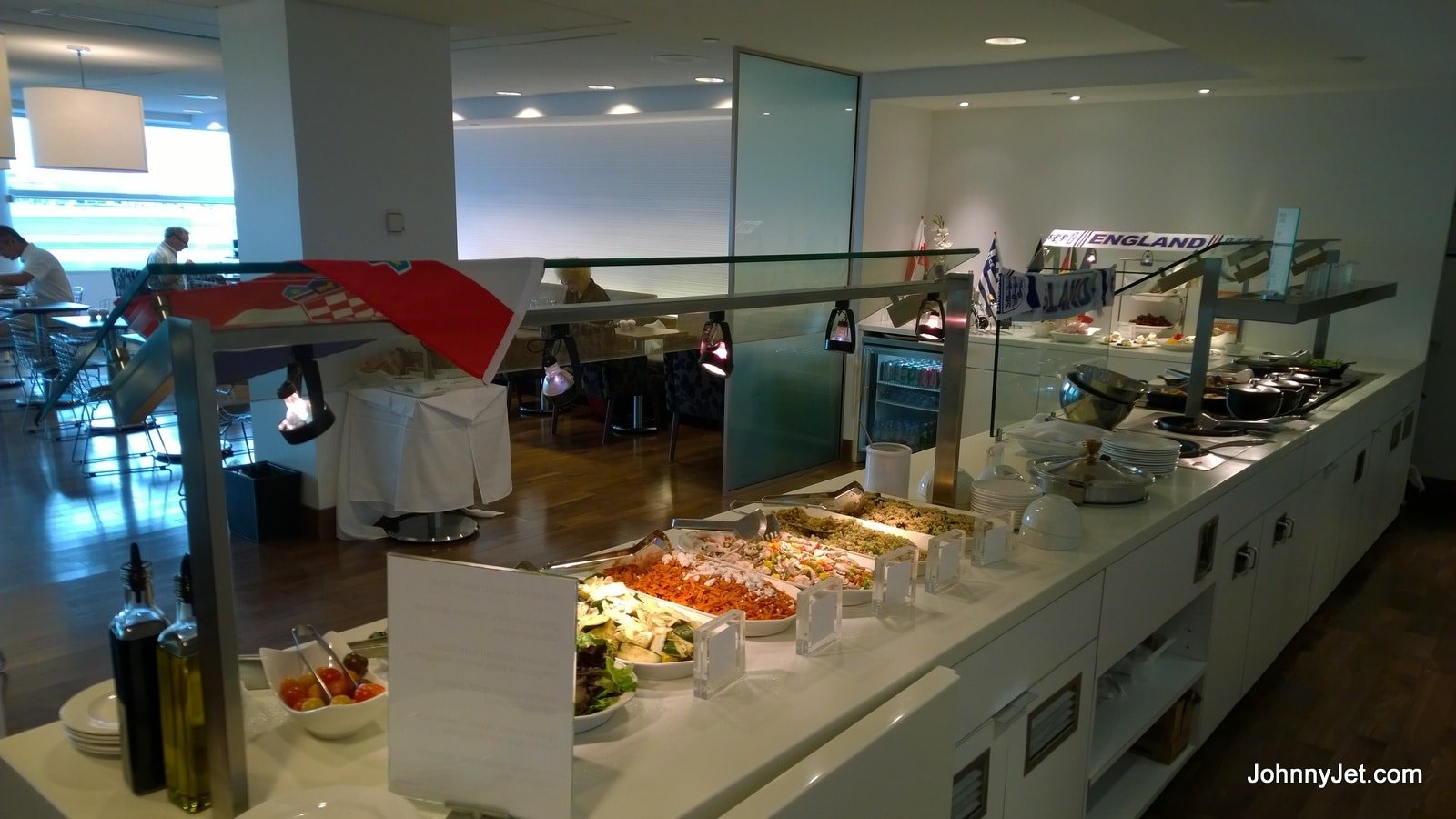 British Airways' Club Lounge at YYZ