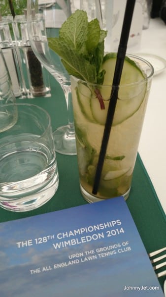 Wimbledon Experience drink