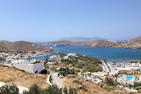 The port of Ios