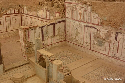 Ancient and colorful Ephesus Terrace Houses