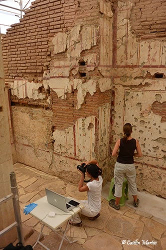 Archaeologists are still excavating the Terrace Houses. It's very cool to watch how they're preserving it.