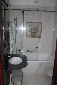 Bathroom at the Grand Hotel Bristol