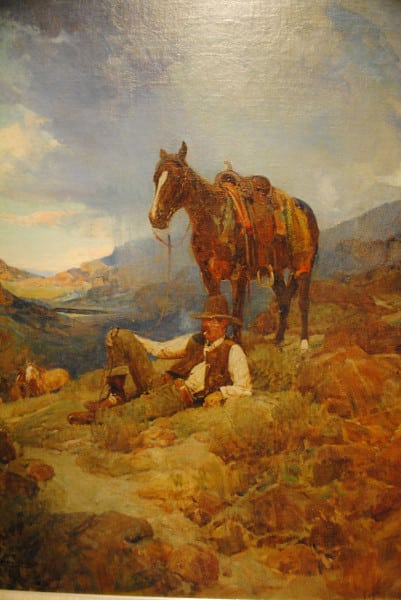 Painting at Rockwell Museum