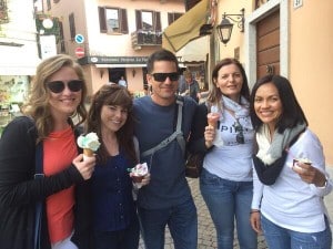 Gelato puts a smile on everyone's face; thanks for the photo <a href="http://www.terrytravels.com">Terry Gardner</a>!