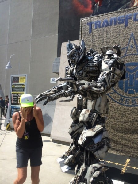 After the Transformer moved