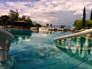 Poolside at the Grand Hotel Bristol