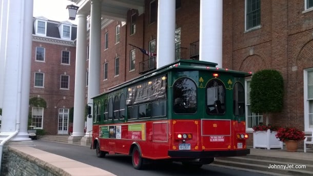 Private trolley to Hall of Fame