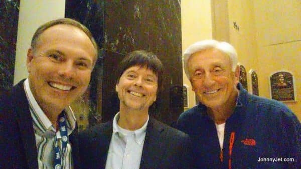 Johnny Jet, Ken Burns and at the Baseball Hall of Fame during Tauck Events