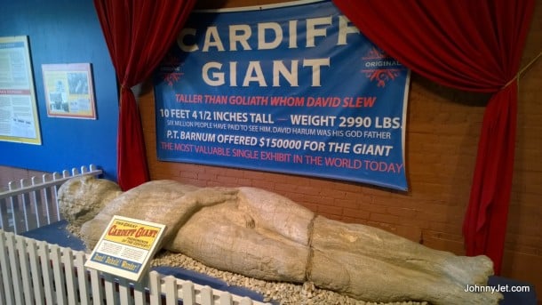 Cardiff Giant at the Cooperstown's Farmers' Museum