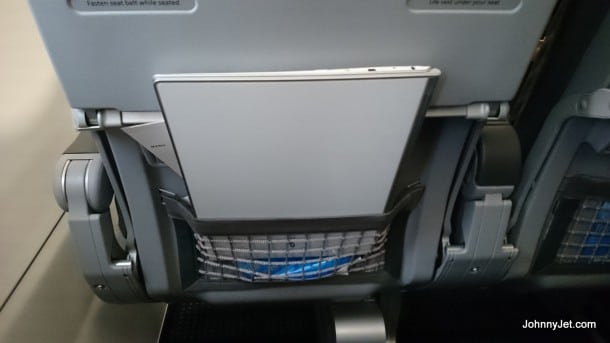 American Airlines New A321 Seat Back Pocket