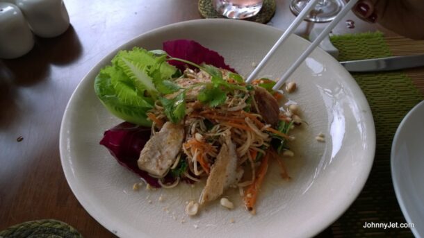 Lunch at Anantara Angkor Resort. Credit: Johnny Jet