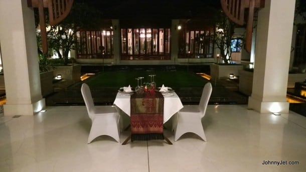 Dinner at Anantara Angkor Resort
