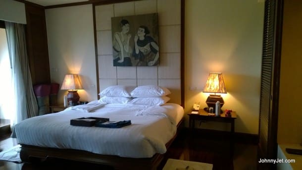 Our room at Anantara Hotel Chiang Rai