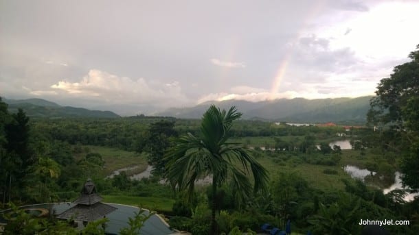 Rainbow at Anantara Hotel Chiang Rai