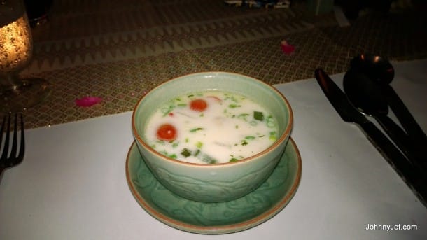 Special dinner at Anantara Hotel Chiang Rai 