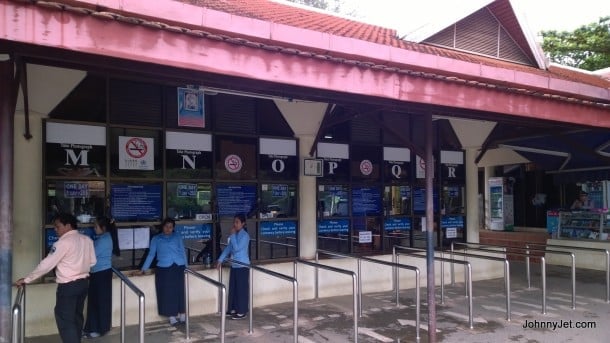 Entrance to Angkor National Park