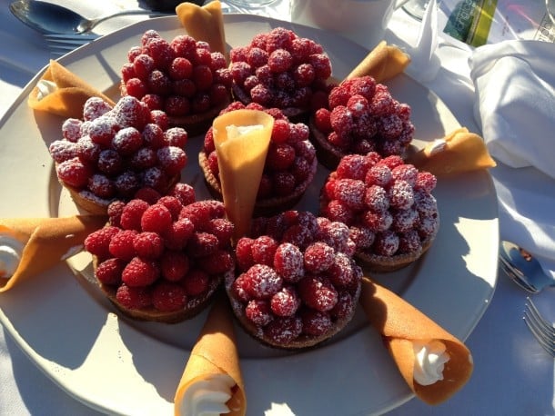 BC Raspberry and Fresh Fruit Tart