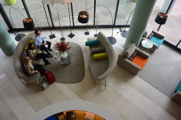 Lobby of Radisson Admiral Hotel Toronto-Harbourfront 