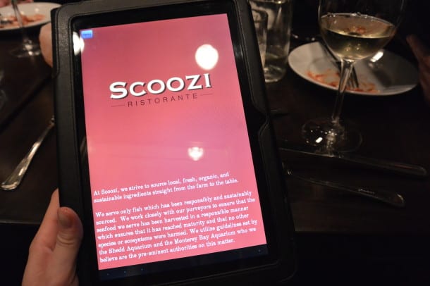 Radisson at Cross Keys uses iPads for menus in their restaurant