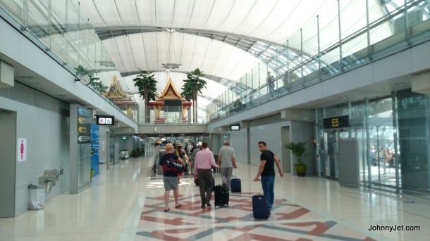 Arriving in Bangkok