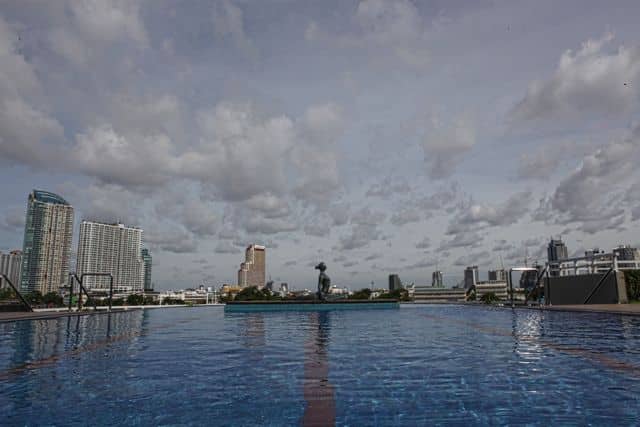 Pool at the Chatrium Hotel Riverside Bangkok