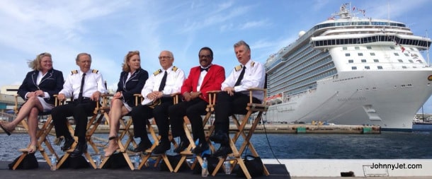 Love Boat Cast Reunites to Christen Regal Princess (Photo by Karen Candy)