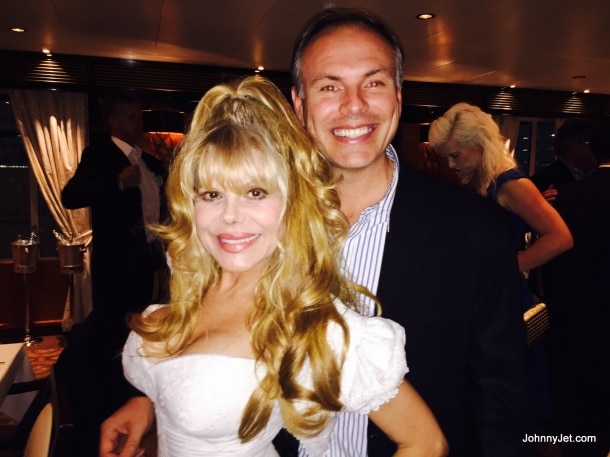 Charo and Johnny Jet on Regal Princess
