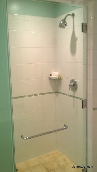 Showers in Terranea Resort