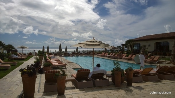 Spa pool at Terranea Resort
