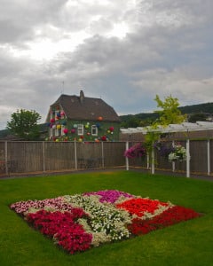 Colors complementing in Bingen am Rhein