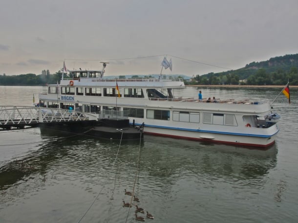 Bingen-Rüdesheimer ferry on the Rhein