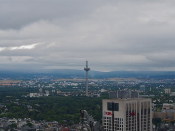 Europaturm ("Tower of Europe"), viewed from the Main Tower