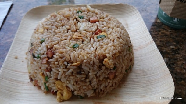 Fried rice from Akule Supply Co. in Kona