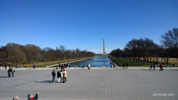 Walking to the Washington Monument. Credit: Johnny Jet