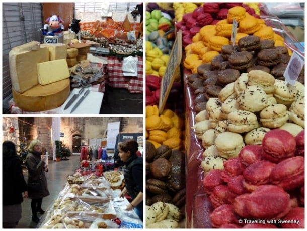 Kiwanis charity Christmas market at Frères Prêcheurs church in Arles