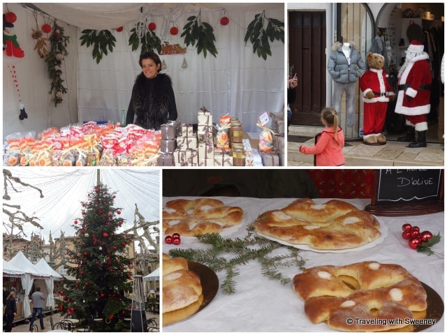 "Christmas market in the seaside village of Cassis"