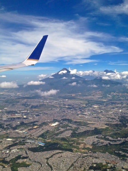 Guatemala from above