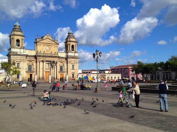 Catedral Metropolitana in Guatemala City's Parque Central
