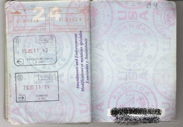 Passport blank