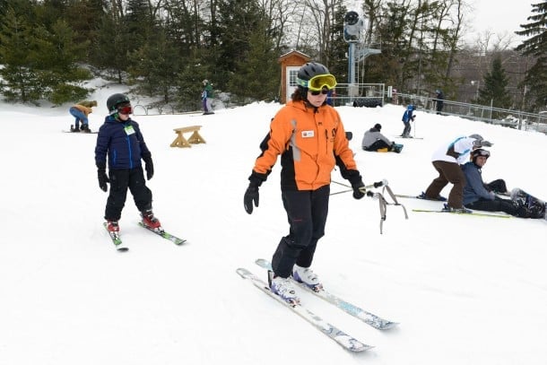 Camelback Ski Resort offers "Terrain Based Learning" in their lesson program for beginner skiers