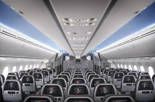 Main cabin seats